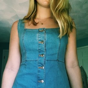 Denim dress